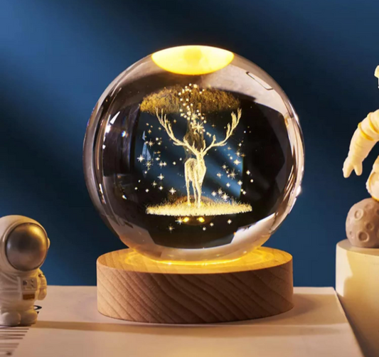 3D Crystal Lamp Ball(Assorted Design)