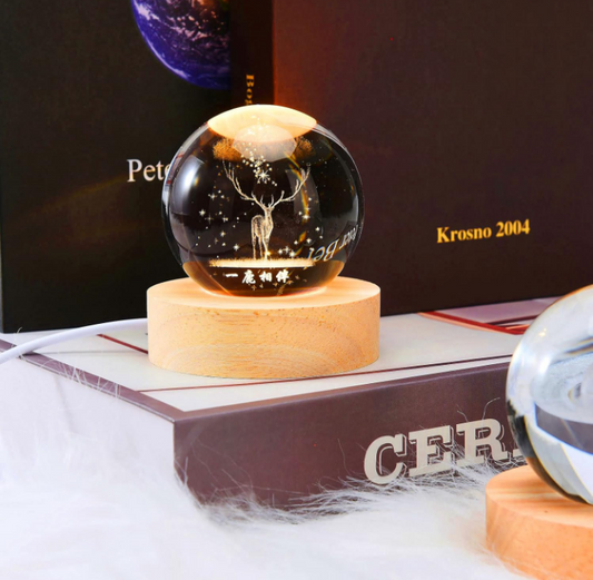 3D Crystal Lamp Ball(Assorted Design)